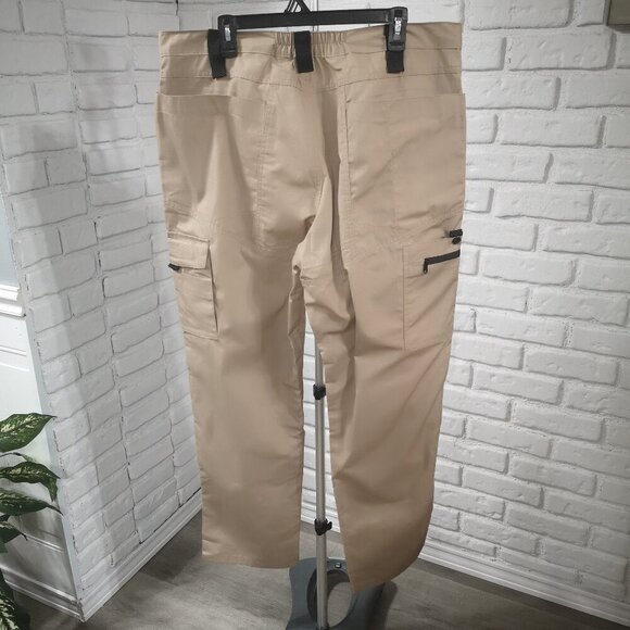 Outdoor Tactics Men's Size 2XL Tan with Black Outdoor Cargo Hiking Work Pants - Picture 2 of 13